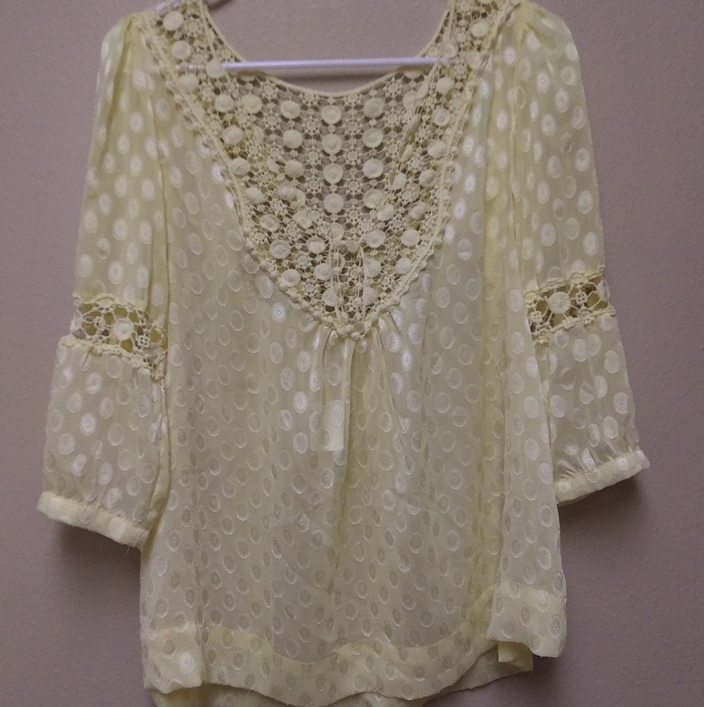 Daytrip Medium Yellow Blouse